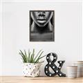 Picture of Fashion Makeup B&W _GroupedProduct_Rectangle_Portrait_Photography _GroupedProduct_Rectangle_Portrait_Canvas_Framed_