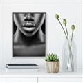Picture of Fashion Makeup B&W _GroupedProduct_Rectangle_Portrait_Photography _GroupedProduct_Rectangle_Portrait_Canvas_Framed_