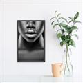 Picture of Fashion Makeup B&W _GroupedProduct_Rectangle_Portrait_Photography _GroupedProduct_Rectangle_Portrait_Canvas_Framed_
