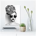 Picture of Modern Flower Girl _GroupedProduct_Rectangle_Portrait_Photography _GroupedProduct_Rectangle_Portrait_Unframed_Print_Only_