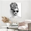 Picture of Modern Flower Girl _GroupedProduct_Rectangle_Portrait_Photography _GroupedProduct_Rectangle_Portrait_Unframed_Print_Only_