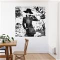 Picture of Newspaper Fashion _GroupedProduct_Square_Unframed_Print_Only_