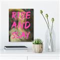 Picture of Rise and Slay _GroupedProduct_Rectangle_Portrait_Unframed_Print_Only_