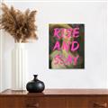 Picture of Rise and Slay _GroupedProduct_Rectangle_Portrait_Unframed_Print_Only_