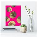 Picture of Neon Pink Circles _GroupedProduct_Rectangle_Portrait_Unframed_Print_Only_