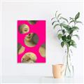 Picture of Neon Pink Circles _GroupedProduct_Rectangle_Portrait_Unframed_Print_Only_
