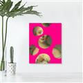 Picture of Neon Pink Circles _GroupedProduct_Rectangle_Portrait_Unframed_Print_Only_