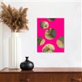 Picture of Neon Pink Circles _GroupedProduct_Rectangle_Portrait_Unframed_Print_Only_