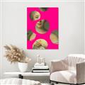 Picture of Neon Pink Circles _GroupedProduct_Rectangle_Portrait_Unframed_Print_Only_