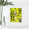 Picture of Neon Yellow Graffiti _GroupedProduct_Rectangle_Portrait_Unframed_Print_Only_