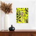 Picture of Neon Yellow Graffiti _GroupedProduct_Rectangle_Portrait_Unframed_Print_Only_
