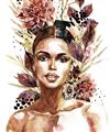 Picture of Floral Beauty _GroupedProduct_Rectangle_Portrait_Unframed_Print_Only_