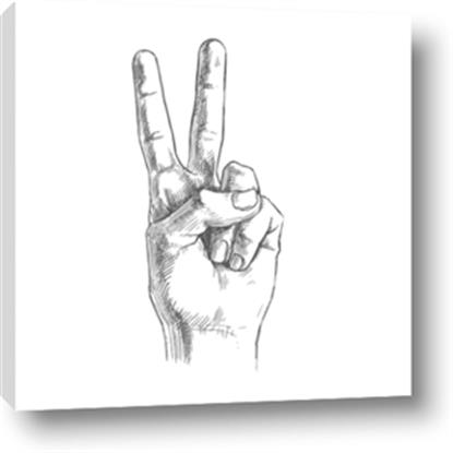 Picture of Peace Sign Hand