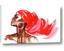 Picture of Watercolor beauty African woman