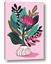 Picture of Protea with tropical leaf