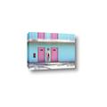 Picture of Blue Motel Suite _GroupedProduct_Rectangle_Landscape_Photography _GroupedProduct_Rectangle_Landscape_Canvas_