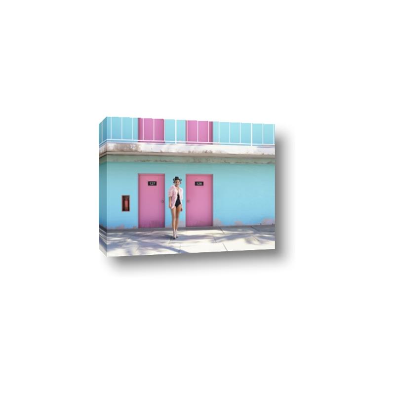 Picture of Blue Motel Suite _GroupedProduct_Rectangle_Landscape_Photography _GroupedProduct_Rectangle_Landscape_Canvas_