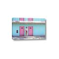 Picture of Blue Motel Suite _GroupedProduct_Rectangle_Landscape_Photography _GroupedProduct_Rectangle_Landscape_Canvas_