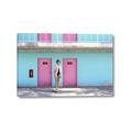 Picture of Blue Motel Suite _GroupedProduct_Rectangle_Landscape_Photography _GroupedProduct_Rectangle_Landscape_Canvas_