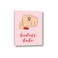 Picture of Badass Babe _GroupedProduct_Rectangle_Portrait_Canvas_