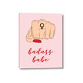 Picture of Badass Babe _GroupedProduct_Rectangle_Portrait_Canvas_