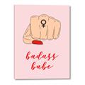 Picture of Badass Babe _GroupedProduct_Rectangle_Portrait_Canvas_