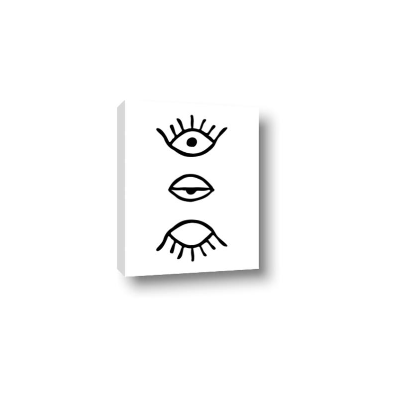 Picture of Three Eyes _GroupedProduct_Rectangle_Portrait_Canvas_
