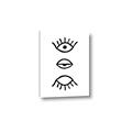 Picture of Three Eyes _GroupedProduct_Rectangle_Portrait_Canvas_