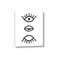 Picture of Three Eyes _GroupedProduct_Rectangle_Portrait_Canvas_