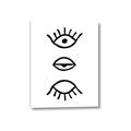 Picture of Three Eyes _GroupedProduct_Rectangle_Portrait_Canvas_