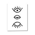 Picture of Three Eyes _GroupedProduct_Rectangle_Portrait_Canvas_