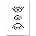 Picture of Three Eyes _GroupedProduct_Rectangle_Portrait_Canvas_