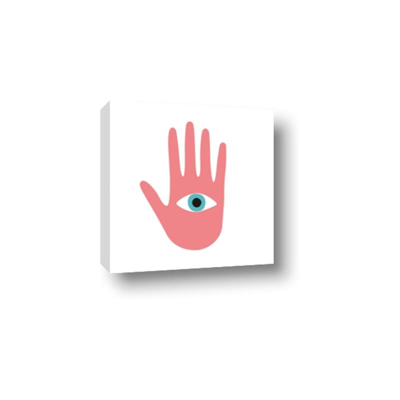 Picture of Hand Eye  _GroupedProduct_Square_Canvas_