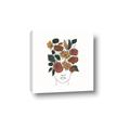Picture of Fashion Floral Girl  _GroupedProduct_Square_Canvas_