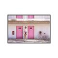 Picture of Pink Motel Suite  _GroupedProduct_Rectangle_Landscape_Photography _GroupedProduct_Rectangle_Landscape_Canvas_Framed_