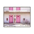 Picture of Pink Motel Suite  _GroupedProduct_Rectangle_Landscape_Photography _GroupedProduct_Rectangle_Landscape_Canvas_Framed_