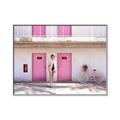 Picture of Pink Motel Suite  _GroupedProduct_Rectangle_Landscape_Photography _GroupedProduct_Rectangle_Landscape_Canvas_Framed_