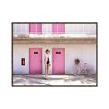 Picture of Pink Motel Suite  _GroupedProduct_Rectangle_Landscape_Photography _GroupedProduct_Rectangle_Landscape_Canvas_Framed_