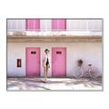 Picture of Pink Motel Suite  _GroupedProduct_Rectangle_Landscape_Photography _GroupedProduct_Rectangle_Landscape_Canvas_Framed_