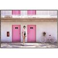 Picture of Pink Motel Suite  _GroupedProduct_Rectangle_Landscape_Photography _GroupedProduct_Rectangle_Landscape_Canvas_Framed_
