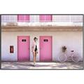 Picture of Pink Motel Suite  _GroupedProduct_Rectangle_Landscape_Photography _GroupedProduct_Rectangle_Landscape_Canvas_Framed_