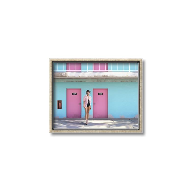 Picture of Blue Motel Suite _GroupedProduct_Rectangle_Landscape_Photography _GroupedProduct_Rectangle_Landscape_Canvas_Framed_