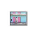 Picture of Blue Motel Suite _GroupedProduct_Rectangle_Landscape_Photography _GroupedProduct_Rectangle_Landscape_Canvas_Framed_