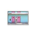 Picture of Blue Motel Suite _GroupedProduct_Rectangle_Landscape_Photography _GroupedProduct_Rectangle_Landscape_Canvas_Framed_
