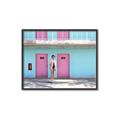 Picture of Blue Motel Suite _GroupedProduct_Rectangle_Landscape_Photography _GroupedProduct_Rectangle_Landscape_Canvas_Framed_