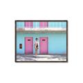 Picture of Blue Motel Suite _GroupedProduct_Rectangle_Landscape_Photography _GroupedProduct_Rectangle_Landscape_Canvas_Framed_