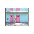 Picture of Blue Motel Suite _GroupedProduct_Rectangle_Landscape_Photography _GroupedProduct_Rectangle_Landscape_Canvas_Framed_