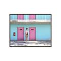 Picture of Blue Motel Suite _GroupedProduct_Rectangle_Landscape_Photography _GroupedProduct_Rectangle_Landscape_Canvas_Framed_
