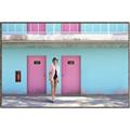 Picture of Blue Motel Suite _GroupedProduct_Rectangle_Landscape_Photography _GroupedProduct_Rectangle_Landscape_Canvas_Framed_