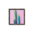 Picture of Neon Cactus _GroupedProduct_Square_Photography _GroupedProduct_Square_Canvas_Framed_